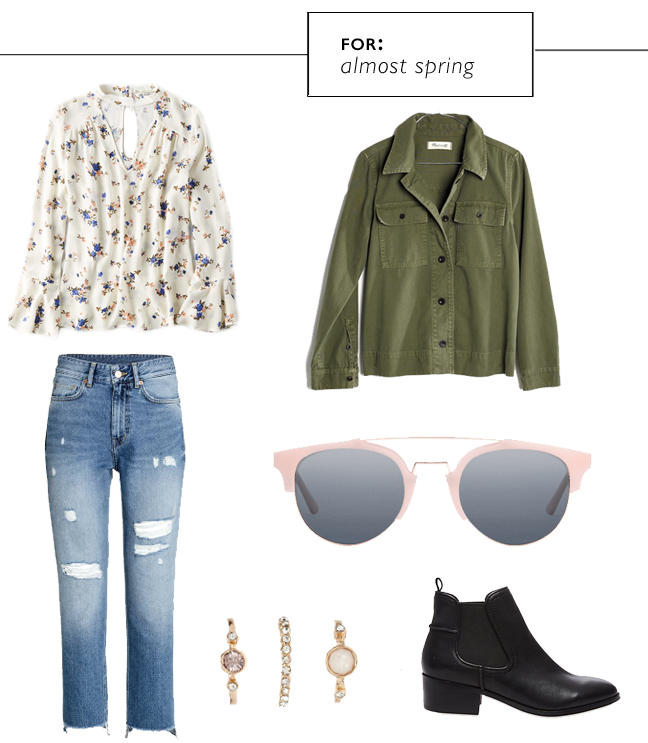 Spring Outfits: Almost Spring Look | Simply KK