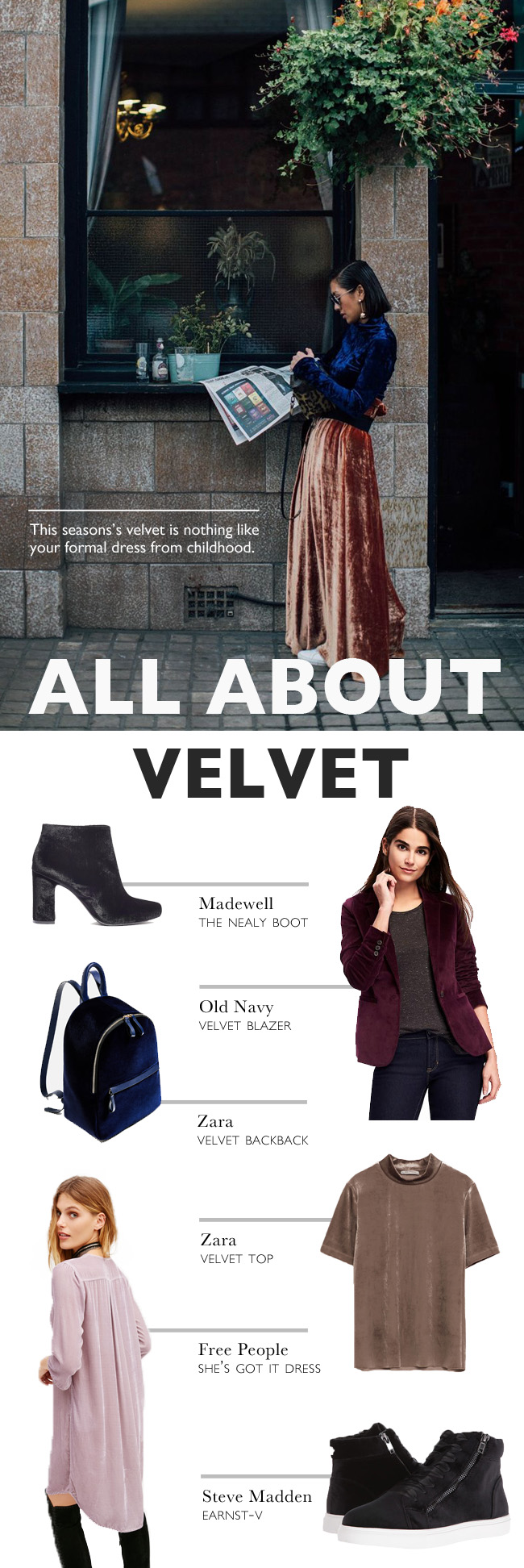 How to incorporate velvet trends into your everyday looks