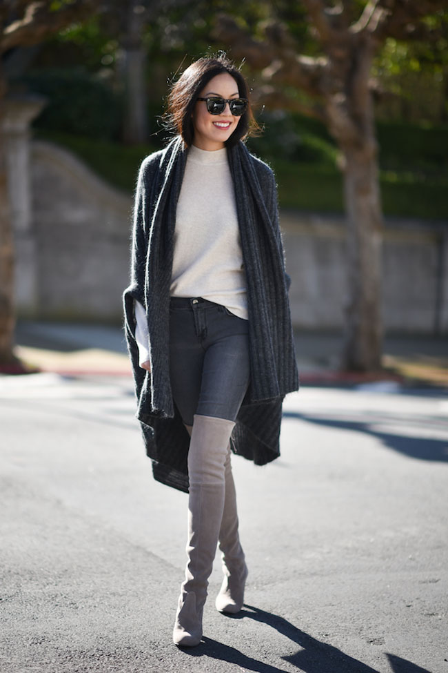 How to style long sweaters