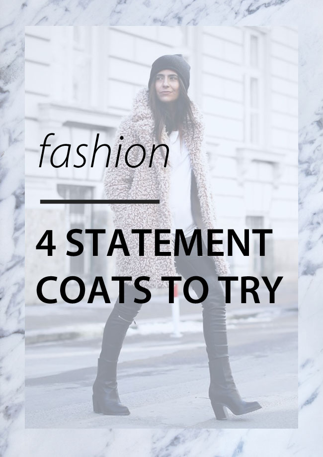 Statement coats you need to try