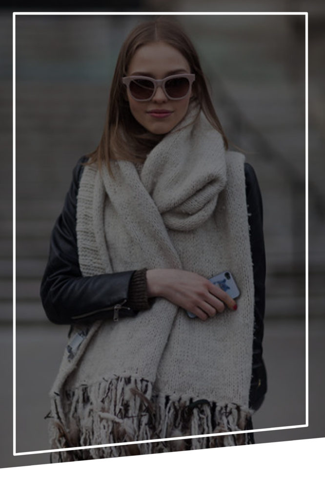 5 ways to wear a blanket scarf