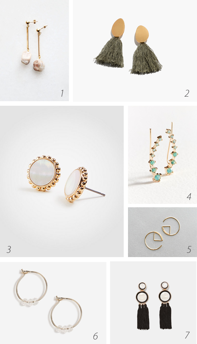 Back to earrings: updated styles to inspire you