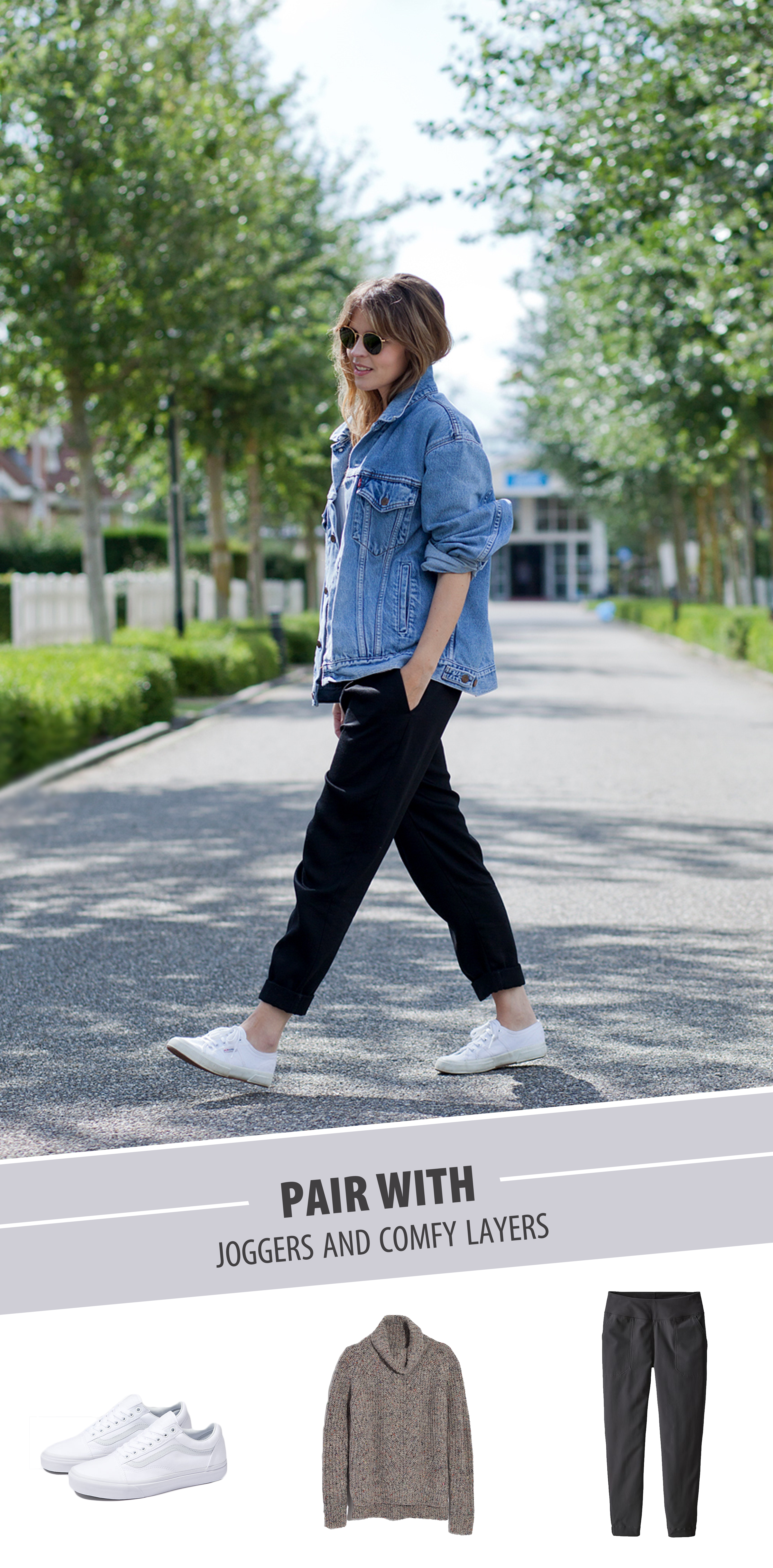 how to style oversized denim