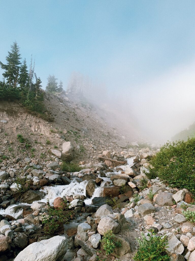 Mt Hood’s Coe Creek crossing