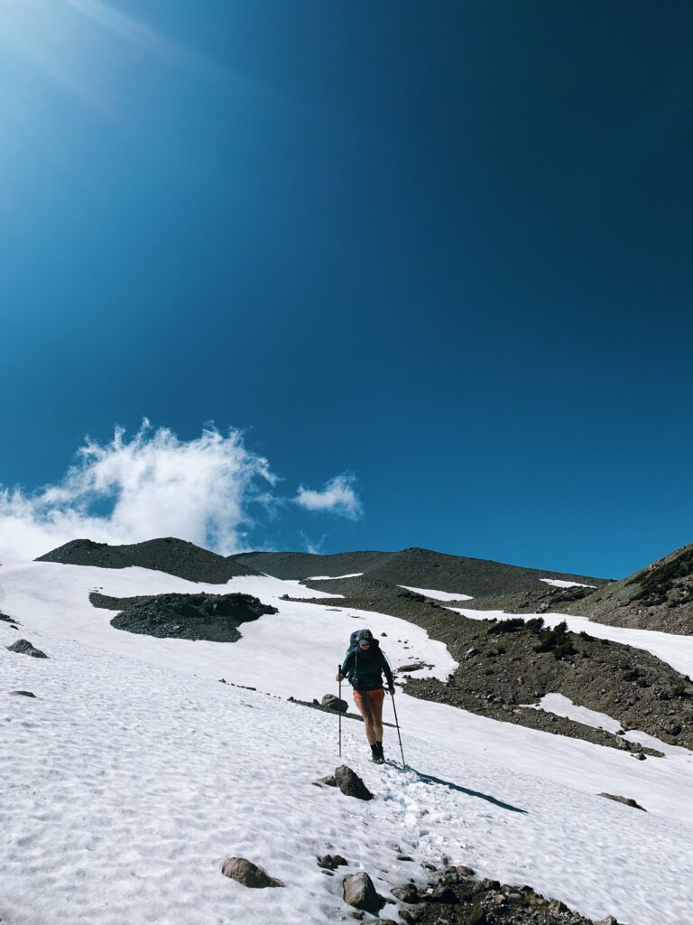 Snow around Mt Hood